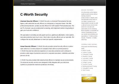 C-WORTH Security Services